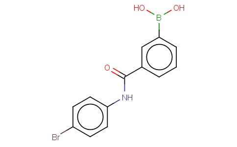 3-[(4-BROMOPHENYL)CARBAMOYL]BENZENEBORONIC ACID
